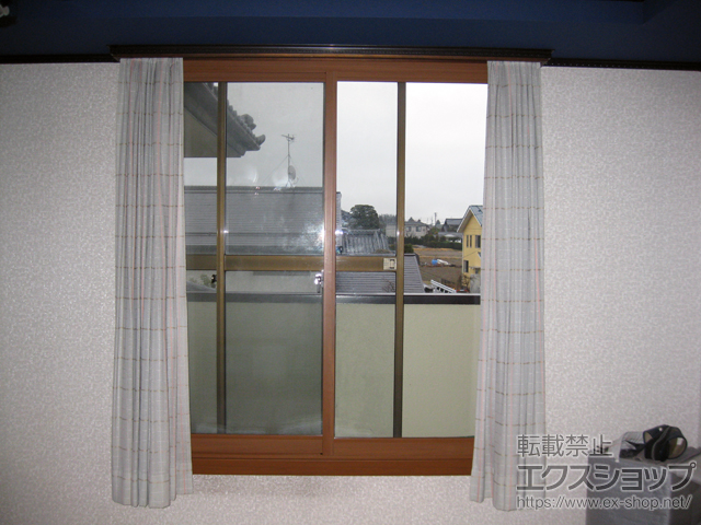 長野県松本市のの二重窓（内窓） インプラス 引違い窓 2枚建 施工例
