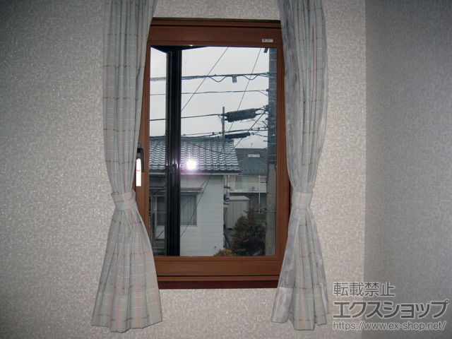 長野県松本市のの二重窓（内窓） インプラス 開き窓 外観左吊元 施工例