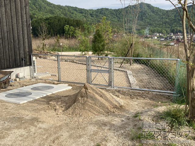広島県東広島市ののフェンス・柵 PCフェンス A1000 施工例