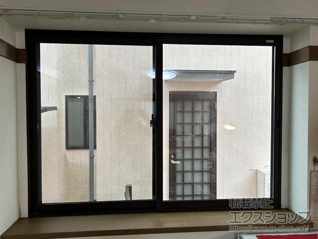 千葉県大網白里市のの二重窓（内窓） インプラス 引違い窓 2枚建 施工例