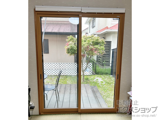 千葉県大網白里市のの二重窓（内窓） インプラス 引違い窓 2枚建 施工例