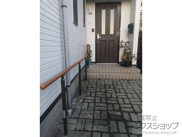 神奈川県横浜市のの手すり グリップライン 歩行補助手すり トップビーム1段 施工例
