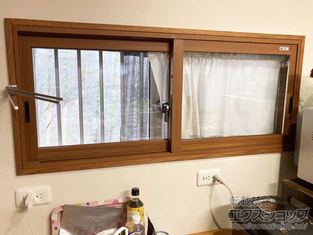愛知県大府市のの二重窓（内窓） インプラス 引違い窓 2枚建 施工例