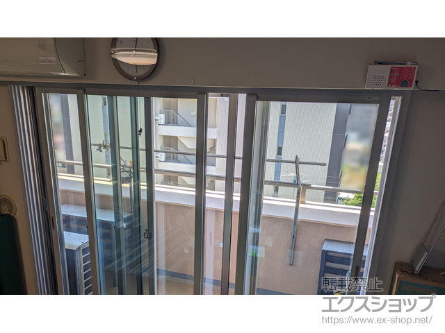 兵庫県西宮市のの二重窓（内窓） インプラス 引違い窓 3枚建（外内内仕様） 施工例