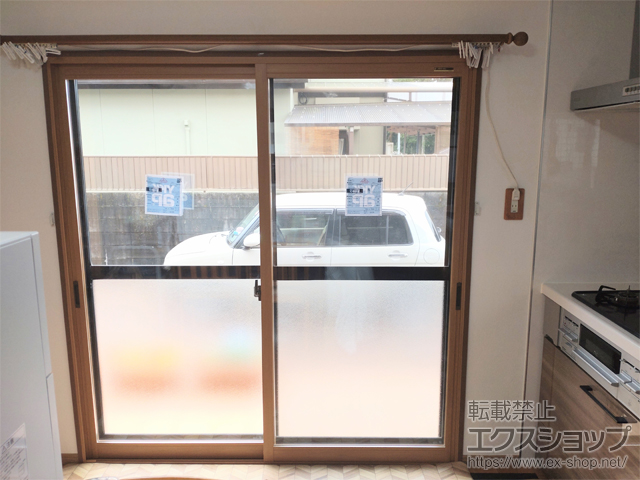 高知県香南市のの二重窓（内窓） プラマードU 引違い窓 2枚建 施工例