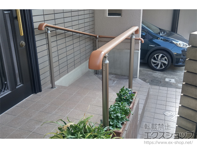 千葉県松戸市のの手すり グリップライン 歩行補助手すり トップビーム1段 施工例