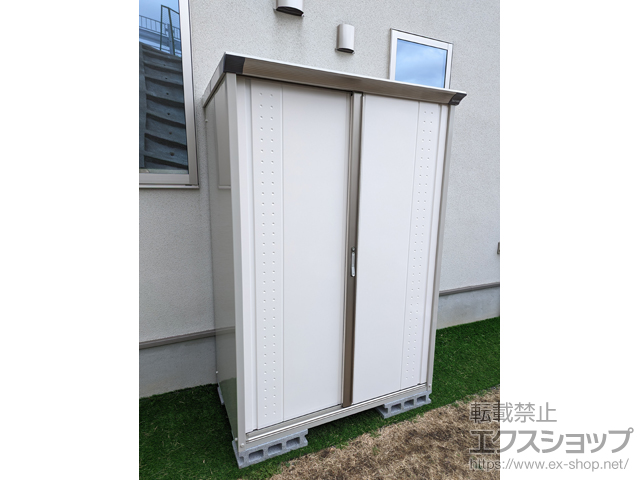 神奈川県横浜市のの物置・屋外倉庫 グランプレステージジャンプ 1304×750×1900 GP-137A-T-SW 施工例