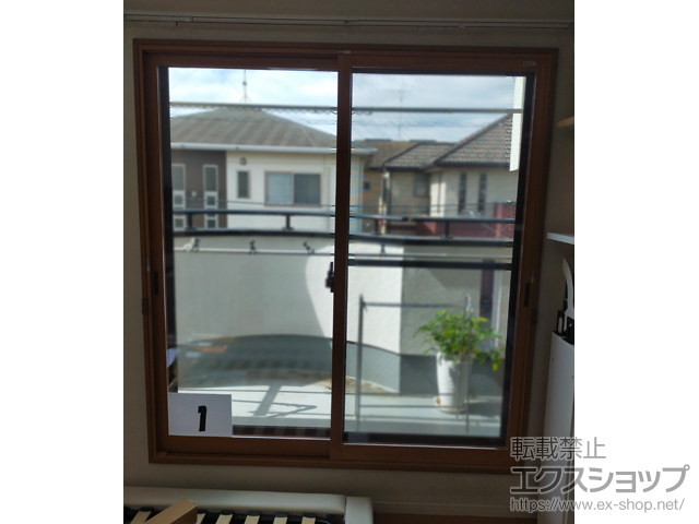 埼玉県新座市のの二重窓（内窓） インプラス 引違い窓 2枚建 施工例