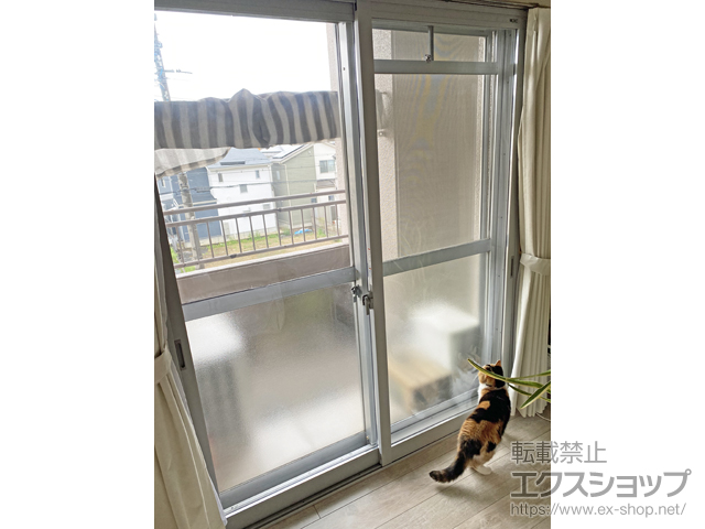 愛知県小牧市のの二重窓（内窓） インプラス 引違い窓 2枚建 施工例