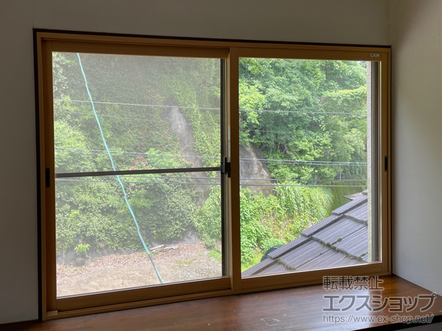 熊本県天草市のの二重窓（内窓） インプラス 引違い窓 2枚建 施工例
