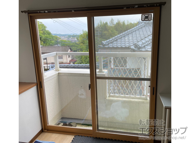 熊本県天草市のの二重窓（内窓） インプラス 引違い窓 2枚建 施工例