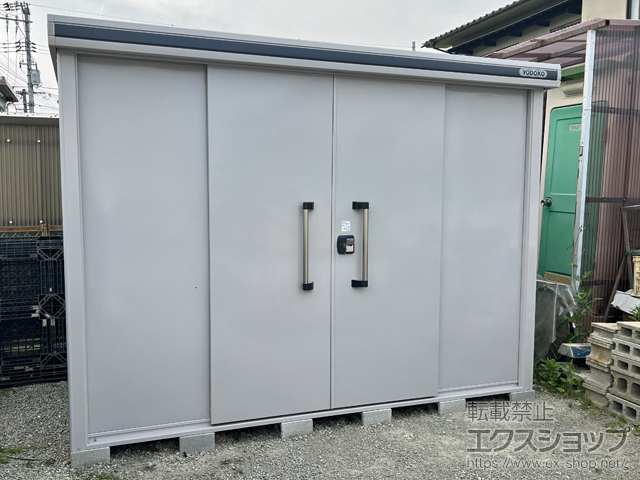 広島県三原市のの物置・屋外倉庫 エルモ 一般型 2920×1520×2120 LMD-2915-CB 施工例