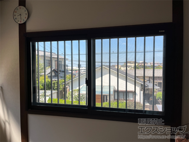 福岡県福岡市のの二重窓（内窓） インプラス 引違い窓 2枚建 施工例