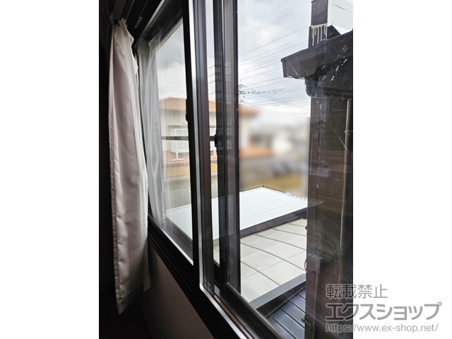 福岡県福岡市のの二重窓（内窓） インプラス 引違い窓 2枚建 施工例