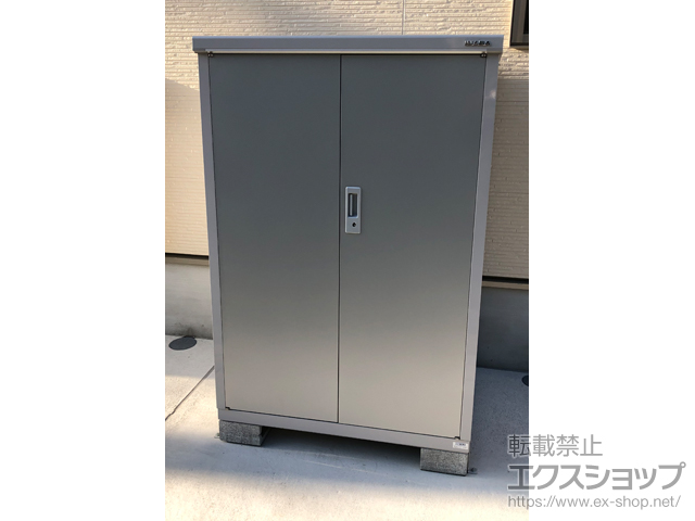 大阪府堺市のの物置・屋外倉庫 タイヤストッカー 1100×905×1603 BJX-119DT-PS 施工例