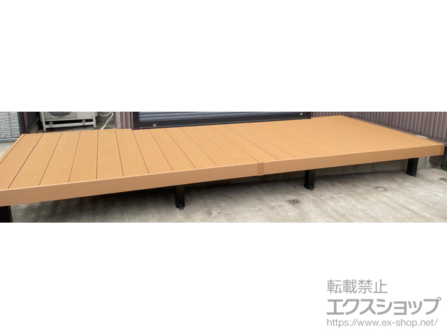 静岡県浜松市ののウッドデッキ リウッドデッキ 200 施工例