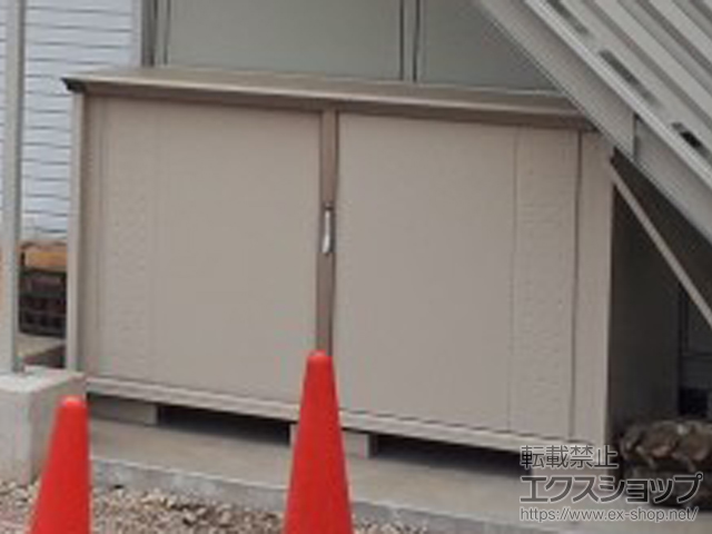 神奈川県川崎市のの物置・屋外倉庫 グランプレステージジャンプ 1879×750×1100（GP-197D-F） GP-197D-F-MW 施工例