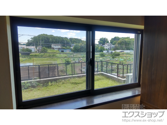 千葉県柏市のの二重窓（内窓） インプラス 引違い窓 2枚建（アジャスト上枠） 施工例