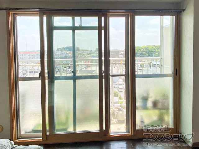 千葉県佐倉市のの二重窓（内窓） インプラス 引違い窓 3枚建（外内内仕様） 施工例