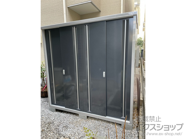 埼玉県ふじみ野市のの物置・屋外倉庫 シンプリー 一般型 1940×905×1903 MJX-199E-CG 施工例