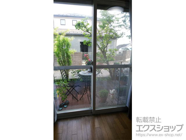 東京都町田市のの二重窓（内窓） インプラス 引違い窓 2枚建 施工例