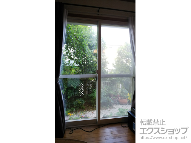 東京都町田市のの二重窓（内窓） インプラス 引違い窓 2枚建 施工例