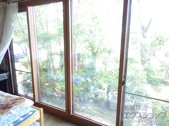 宮崎県宮崎市のの二重窓（内窓） インプラス 引違い窓 4枚建 施工例