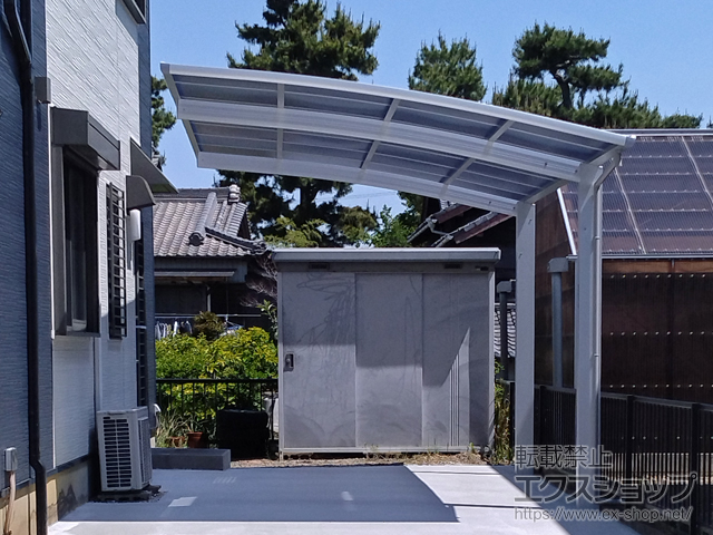 愛知県碧南市ののカーポート アリュース　積雪〜20cm対応 施工例