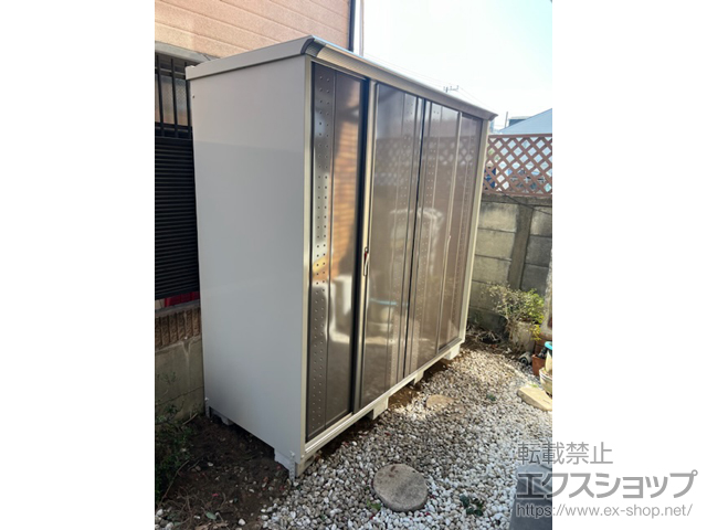 東京都練馬区のの物置・屋外倉庫 グランプレステージジャンプ 2247×900×2100（GP-229H-F） GP-229H-F-CB 施工例