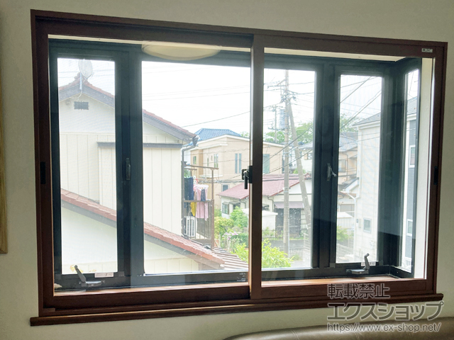 千葉県市川市のの二重窓（内窓） インプラス 引違い窓 2枚建 施工例