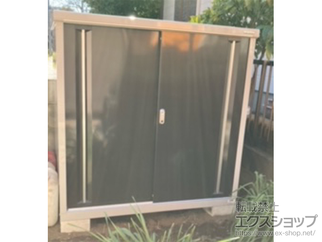 千葉県佐倉市のの物置・屋外倉庫 シンプリー 一般型 1320×755×1303 MJX-137C-P-EB 施工例