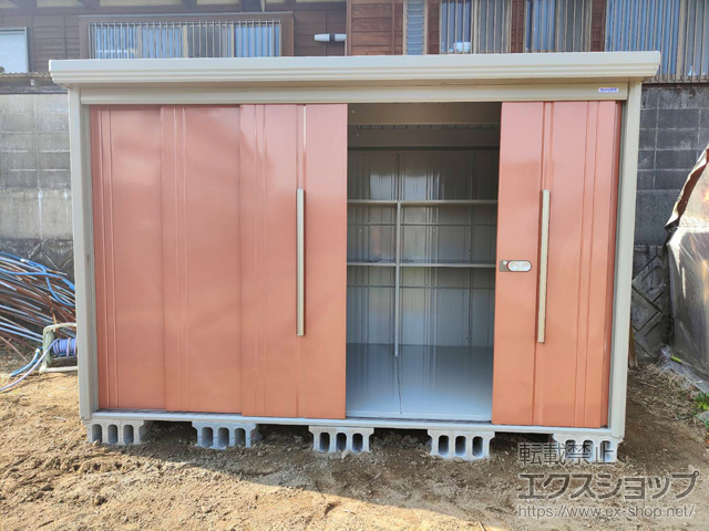 福岡県久留米市のの物置・屋外倉庫 Mr.ストックマンダンディ 一般型 結露減少型 3232×1922×2110 ND-Z3219-T 施工例