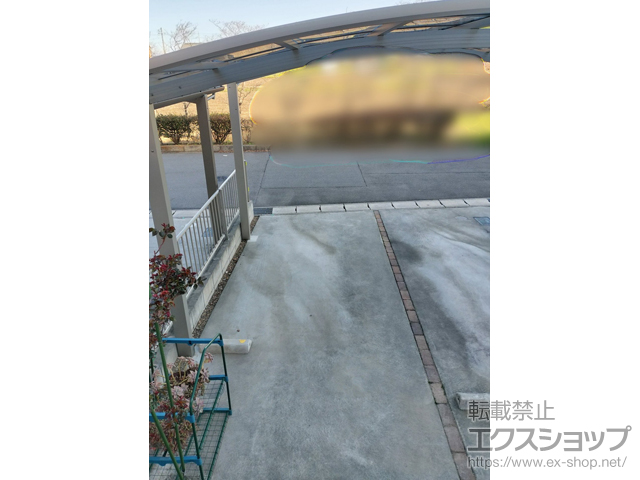 愛知県あま市ののカーポート アリュース ツイン　積雪〜20cm対応 施工例