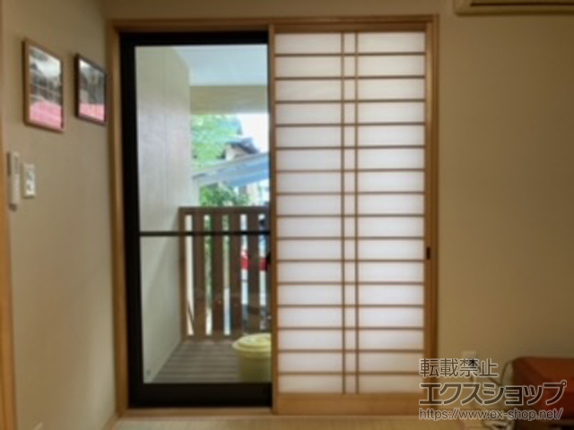 熊本県熊本市のの二重窓（内窓） インプラス 引違い窓 2枚建 施工例