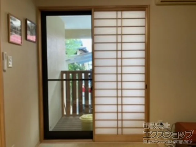 熊本県熊本市のの内窓（二重窓・二重サッシ） インプラス 引違い窓 2枚建 施工例