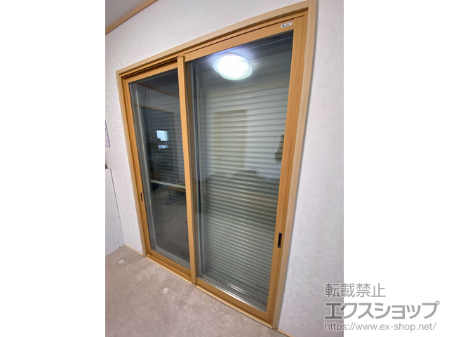 茨城県取手市のの二重窓（内窓） インプラス 引違い窓 2枚建 施工例