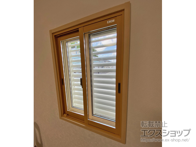 茨城県取手市のの二重窓（内窓） インプラス 引違い窓 2枚建 施工例