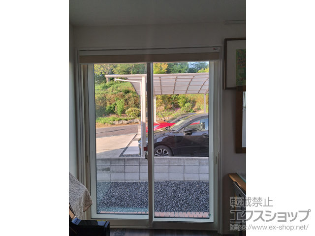 岡山県総社市のの二重窓（内窓） インプラス 引違い窓 2枚建 施工例