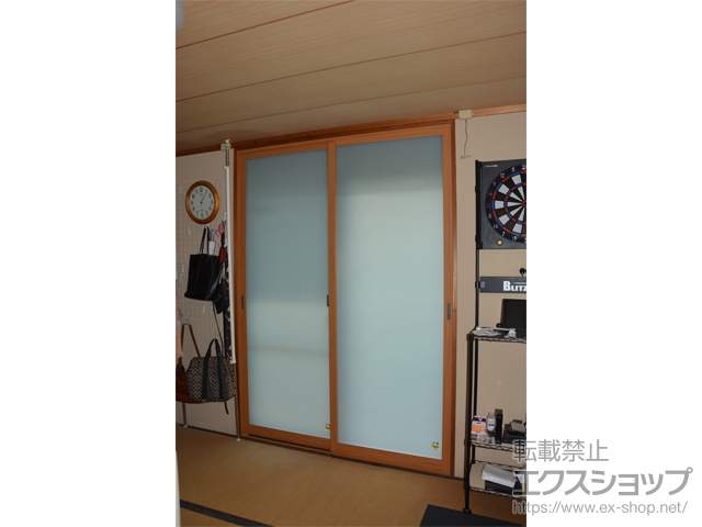 神奈川県海老名市のの二重窓（内窓） インプラス 引違い窓 2枚建 施工例