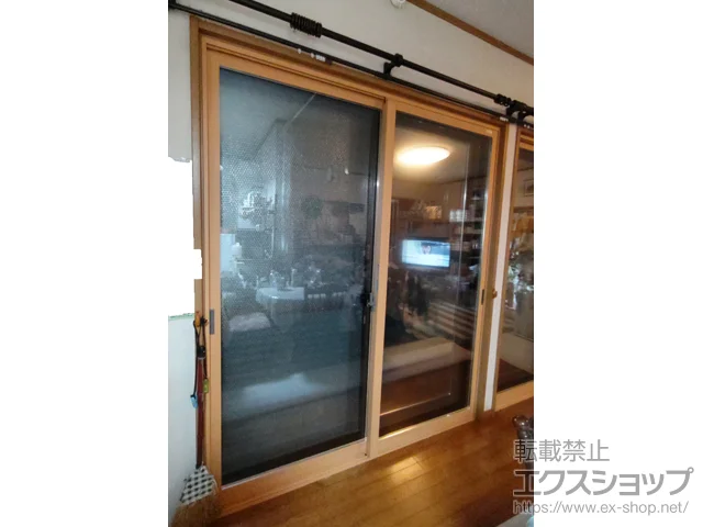 千葉県木更津市のLIXIL リクシル（トステム）の内窓（二重窓・二重サッシ） インプラス 引違い窓 2枚建 施工例