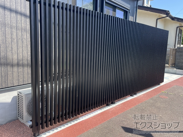 神奈川県平塚市ののフェンス・柵 ルシアススクリーンフェンスS02型 施工例