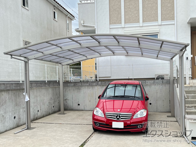 ののカーポート アリュース ツイン　積雪〜20cm対応 施工例