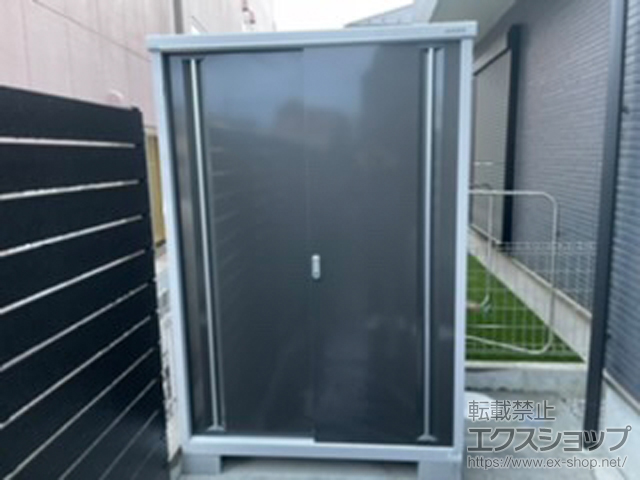 神奈川県綾瀬市のの物置・屋外倉庫 シンプリー 一般型 1320×905×1903 MJX-139E-EB 施工例