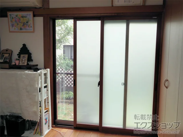 佐賀県三養基郡基山町のの内窓（二重窓・二重サッシ） インプラス 引違い窓 変則2枚建 施工例
