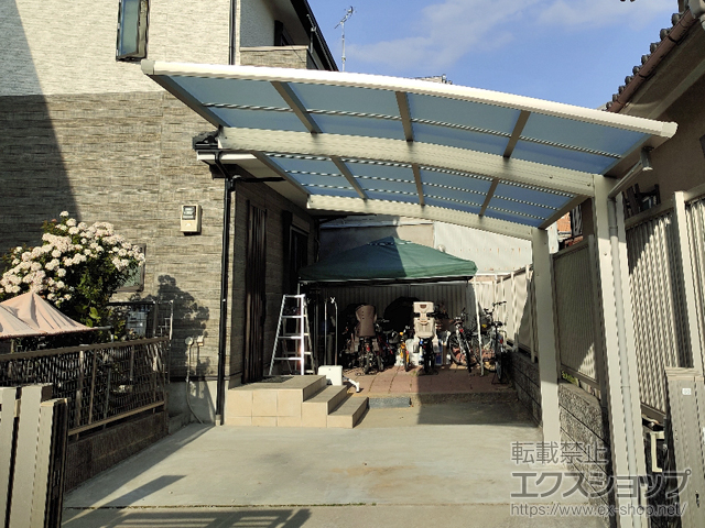 京都府京都市ののカーポート アリュース　積雪〜20cm対応 施工例