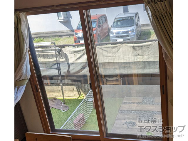静岡県静岡市のの二重窓（内窓） インプラス 引違い窓 2枚建 施工例
