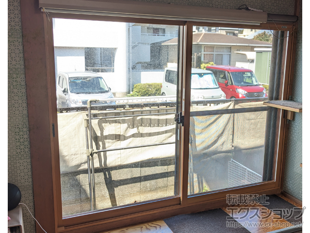 静岡県静岡市のの二重窓（内窓） インプラス 引違い窓 2枚建 施工例