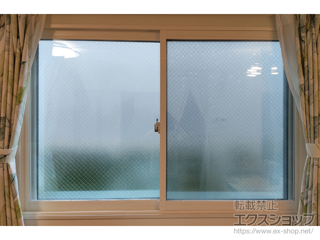 東京都福生市のの二重窓（内窓） プラマードU 引違い窓 2枚建 施工例