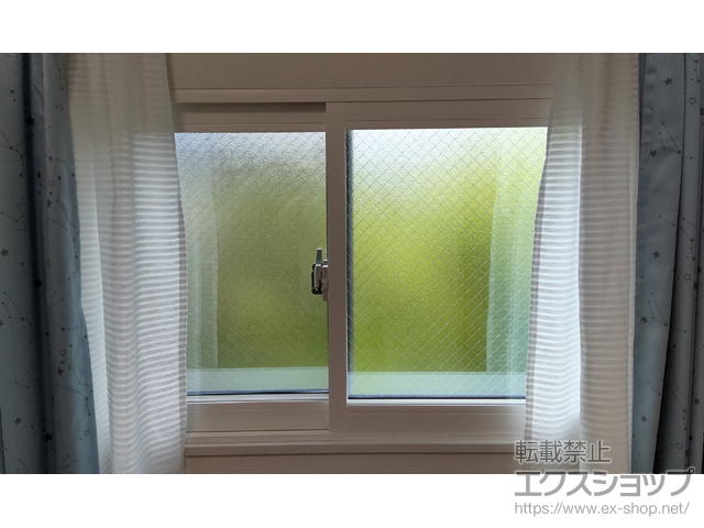 東京都福生市のの二重窓（内窓） プラマードU 引違い窓 2枚建 施工例