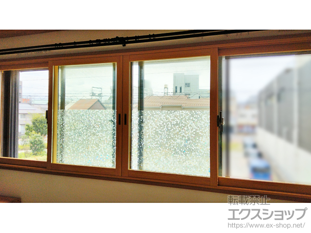 福岡県飯塚市のの二重窓（内窓） インプラス 引違い窓 4枚建 施工例